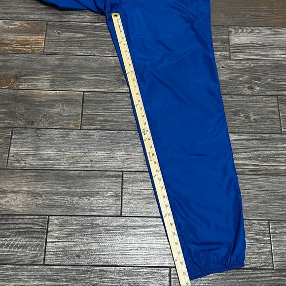 Vintage Nike Windbreaker Pants Royal Blue Men’s XL Extra Large Drawstring 34X34 - Picture 12 of 16